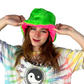 Cosmo & Wanda Ain't Slick Reversible Fuzzy Bucket Hat UV Reactive