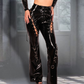 Venom Leather Metal Pants