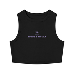 Techno & Tequila Crop Tank