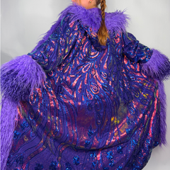 Champagne Luxe Sequin Coat