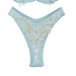 Pearl Lace High Waisted Thong