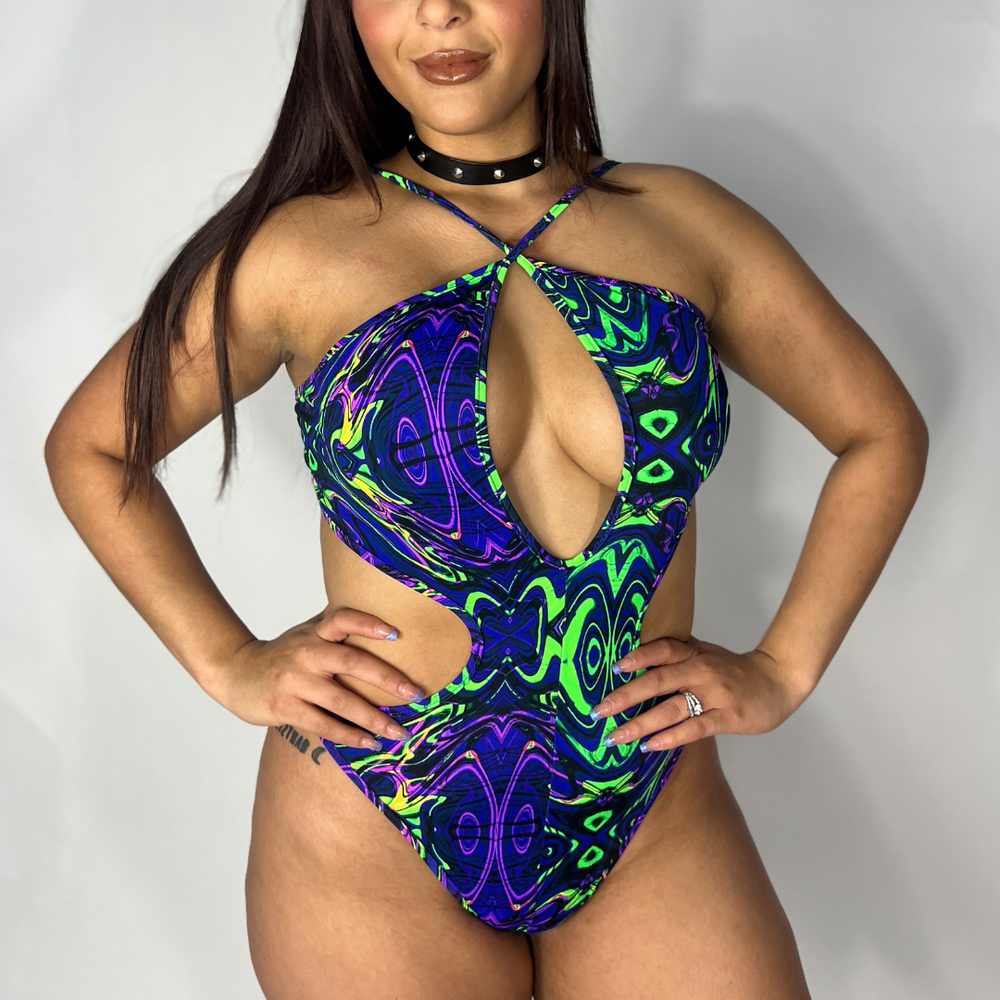 Vortex Crossed Body Suit