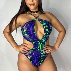 Vortex Crossed Body Suit