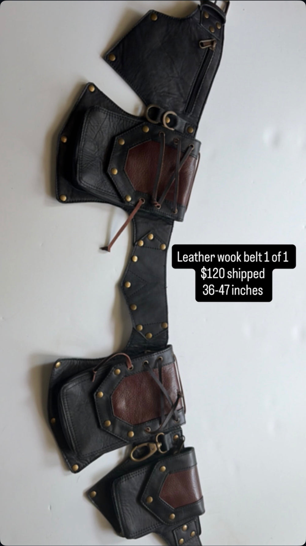 1 of 1 Wook Utility Belt Leather