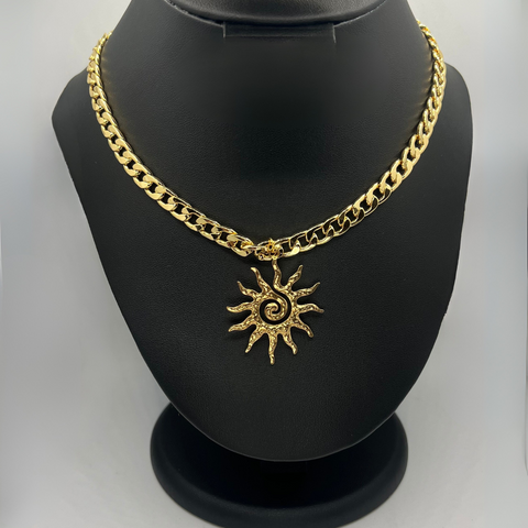 Gold Sol Necklace