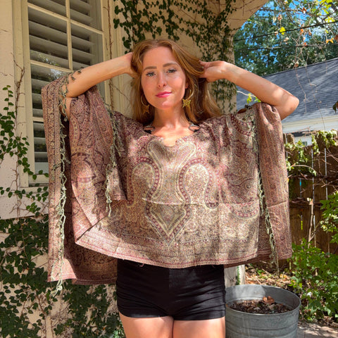 Ember Pashmina Shrug