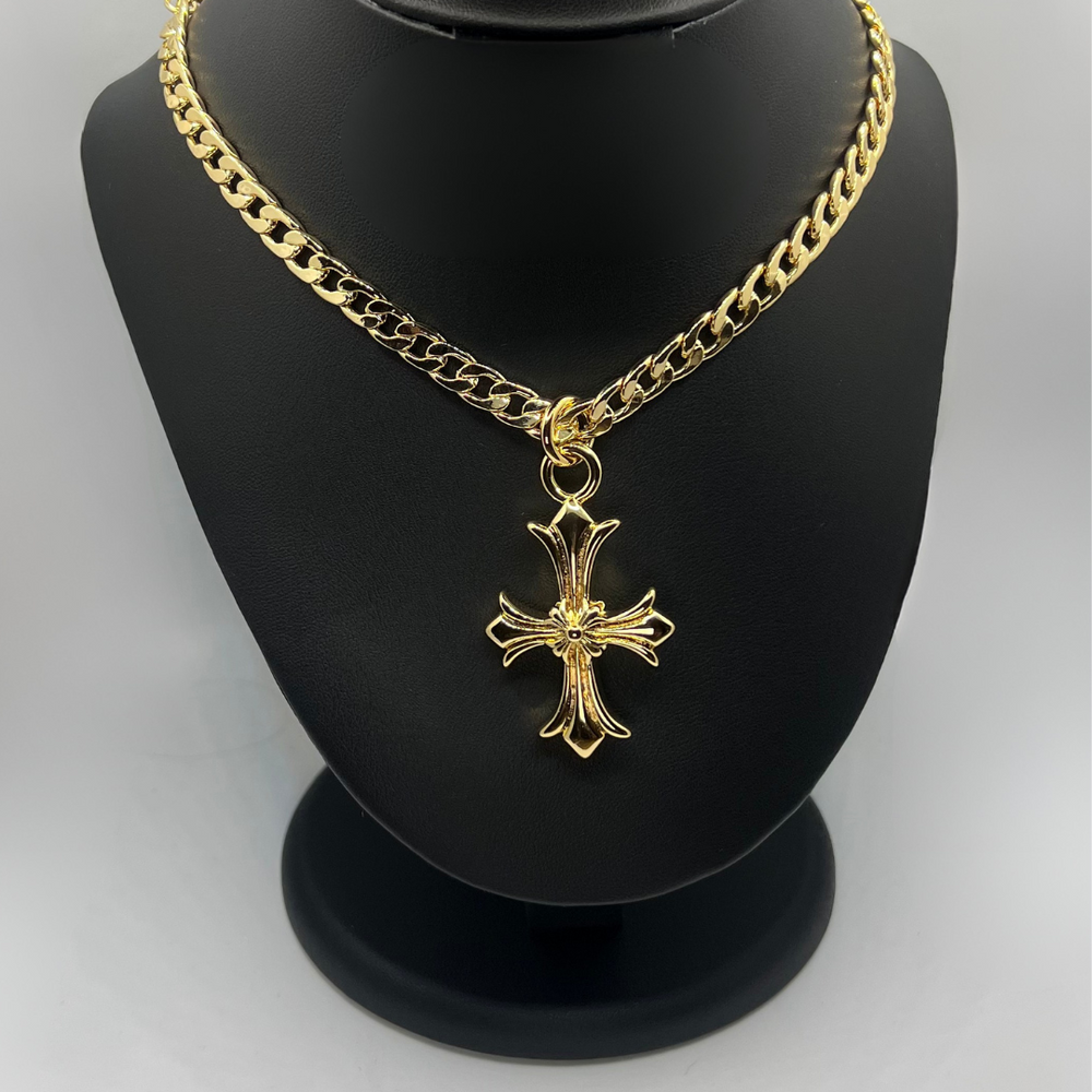 Gold Cross Necklace