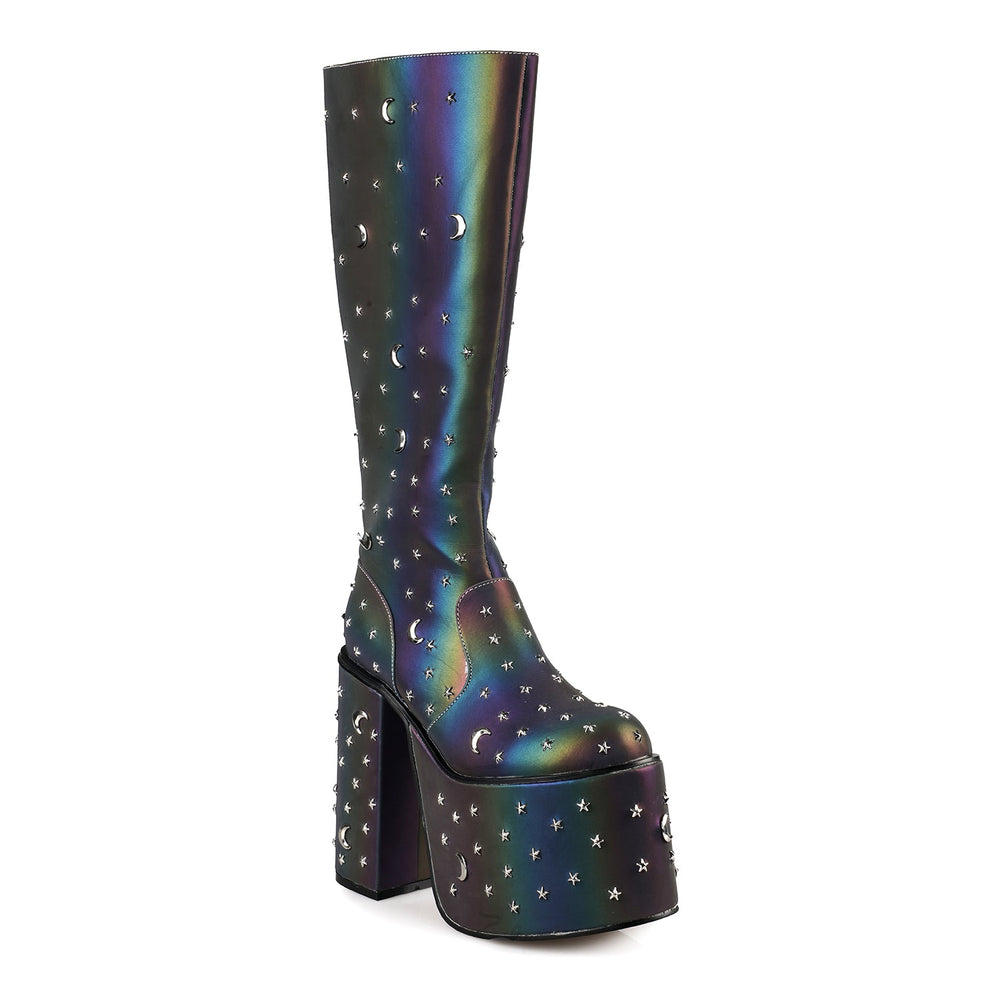 Dark Side of the Moon Boots (Tall)