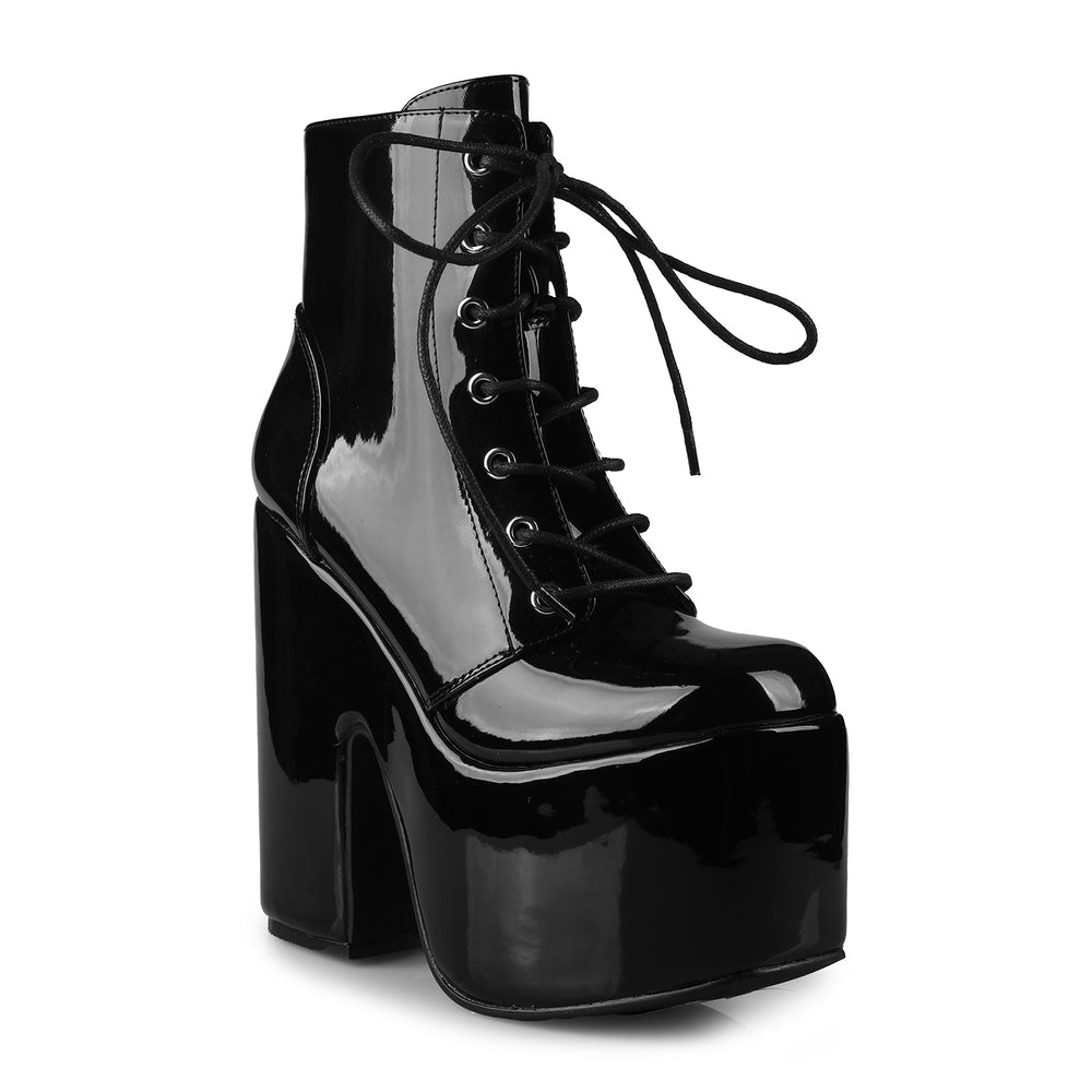 Black Vinyl Platforms