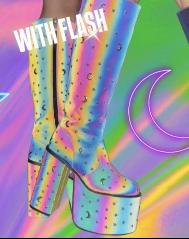 Dark Side of the Moon Boots