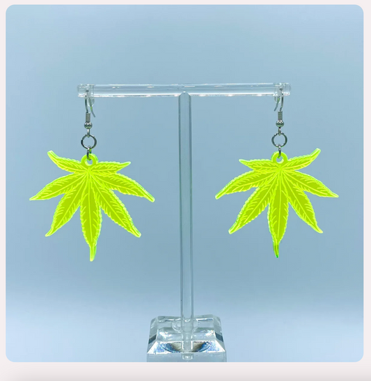Devils Lettuce Earrings