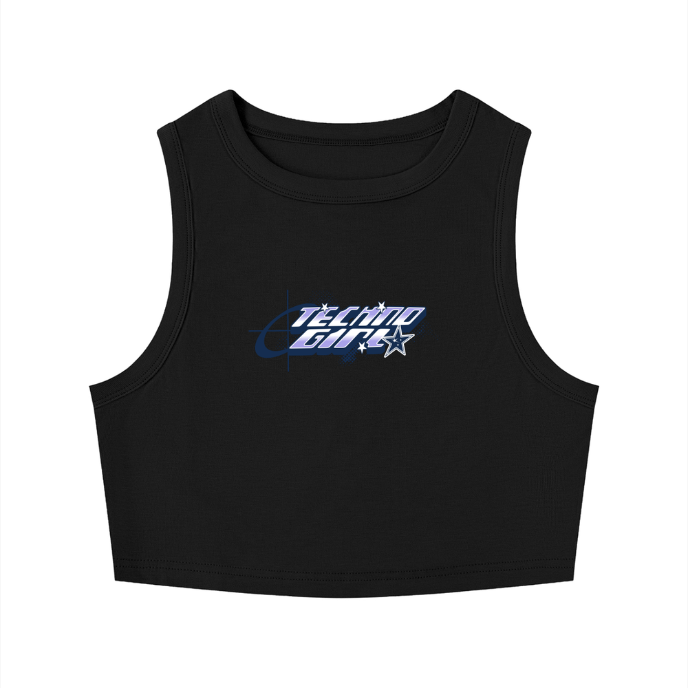 Techno Girl Crop Tank