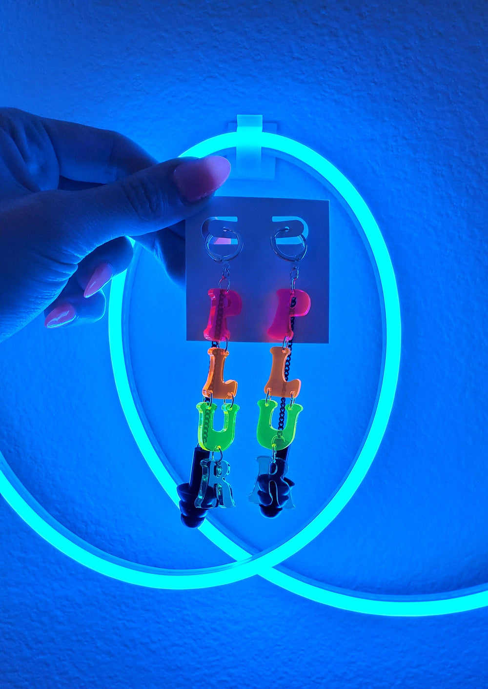 PLUR Earplug Earrings