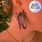 Psychedelic Locust Earrings