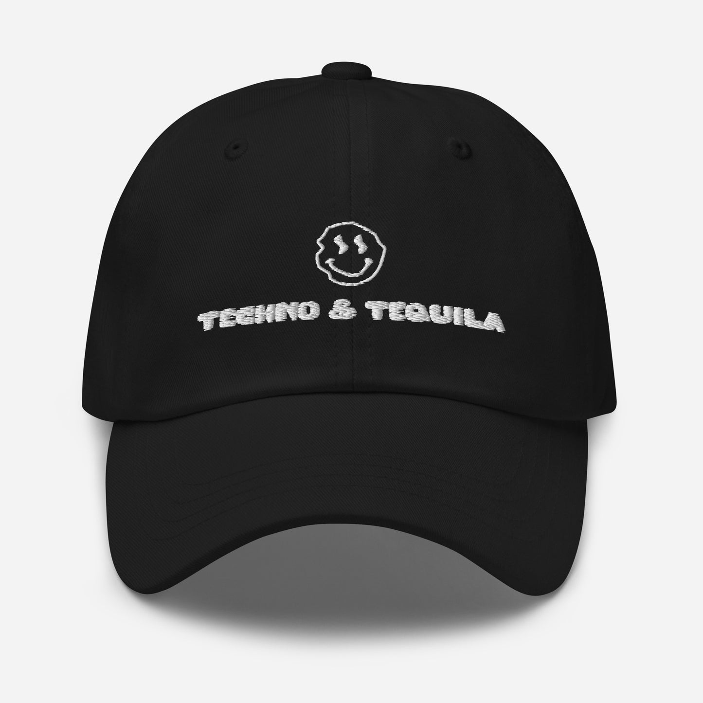 Techno & Tequila Dad Hat (White Thread)