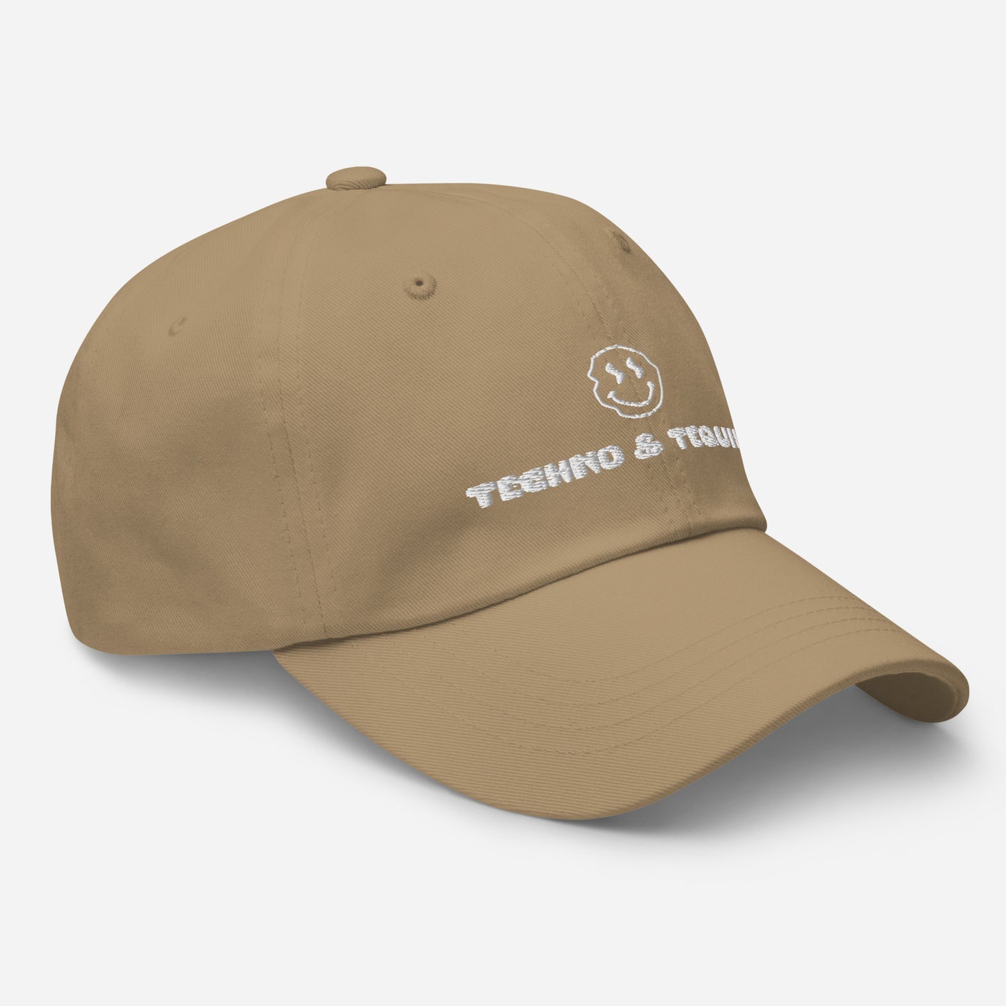 Techno & Tequila Dad Hat (White Thread)