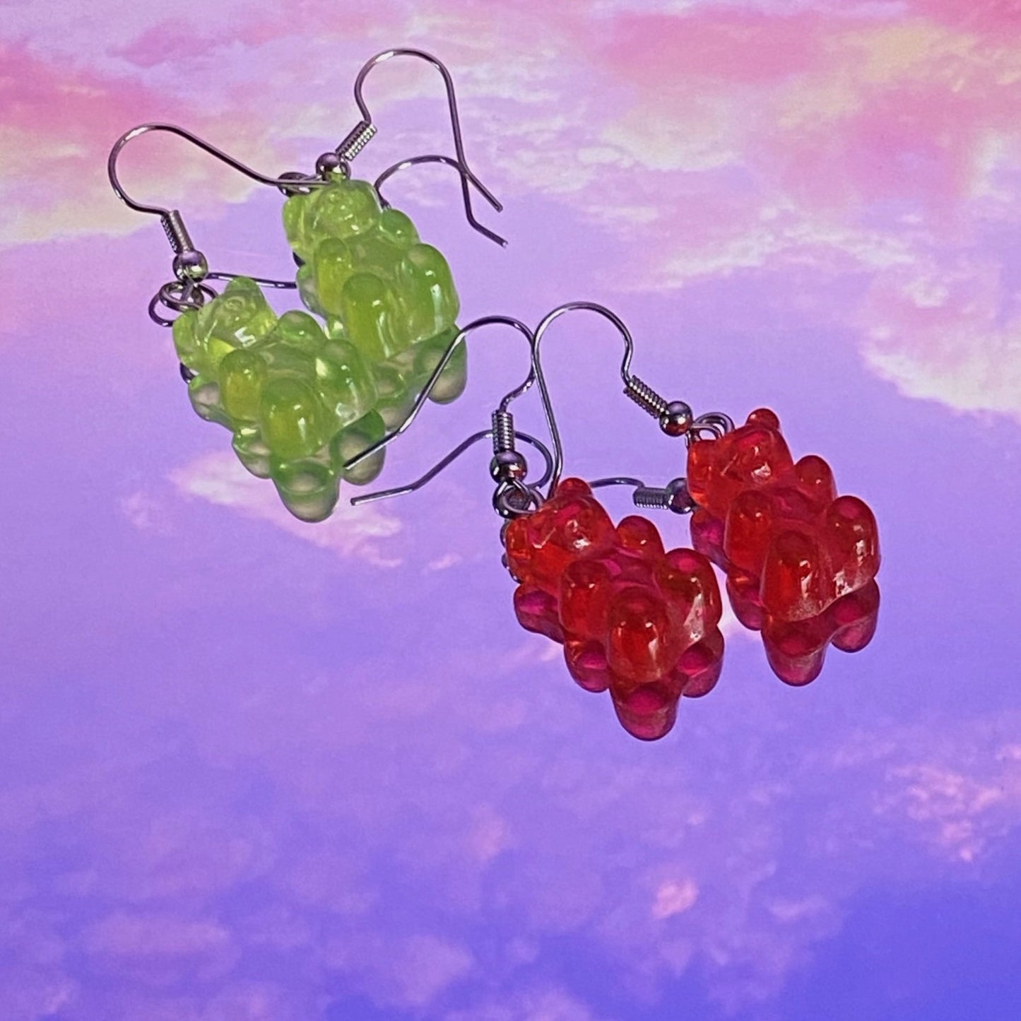 Mini Gummy Bear Earrings