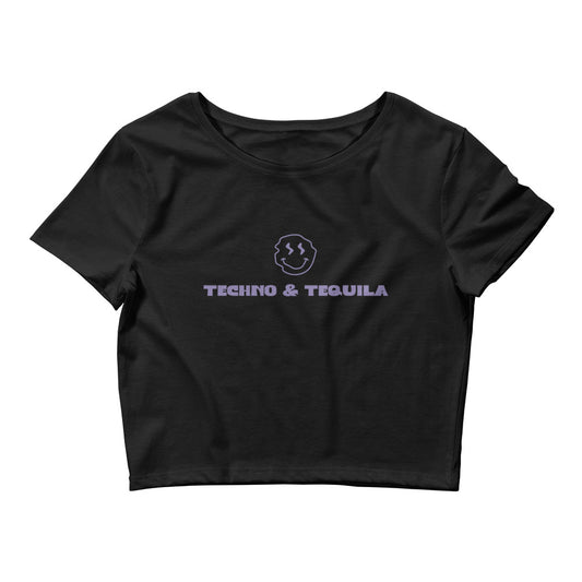 Techno & Tequila Crop Top