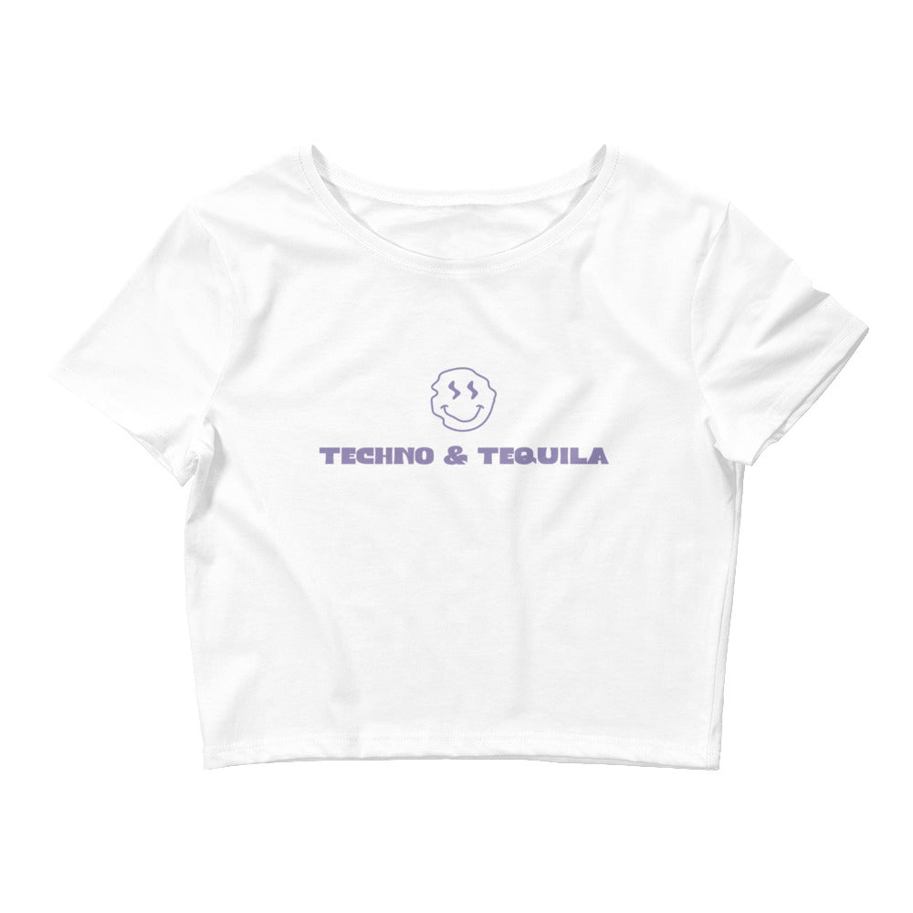 Techno & Tequila Crop Top